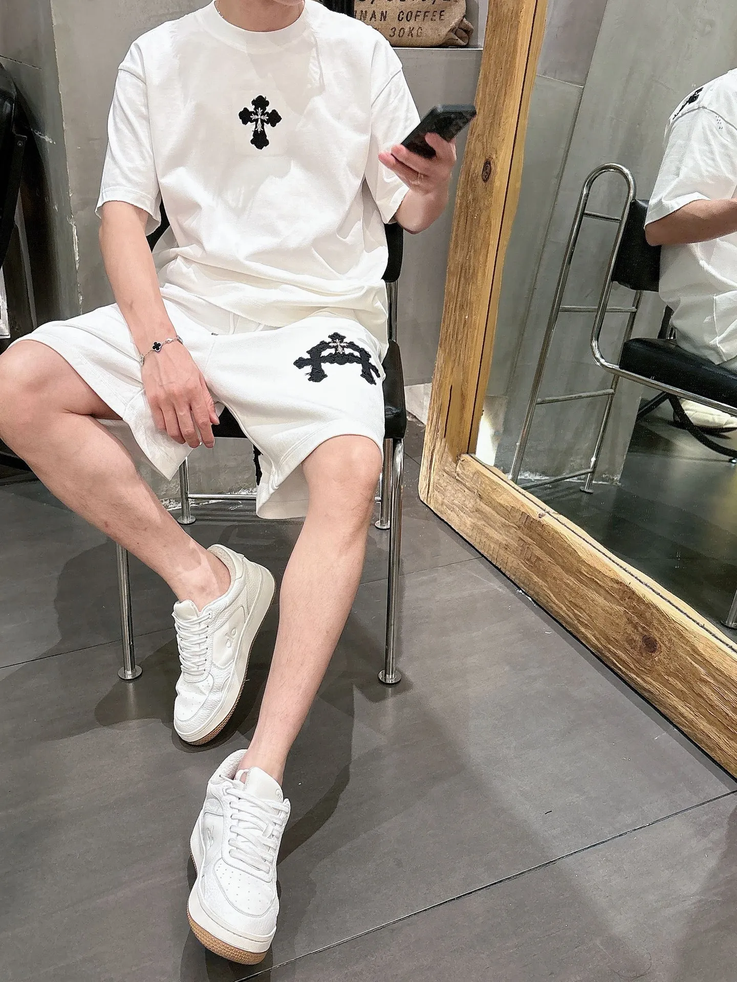 New Arrival 🩳 Sizes:M~3x :Black White Gray :6802+2809